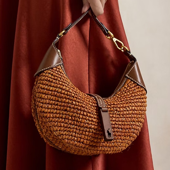 Polo Ralph Lauren Handbags - Ralph Lauren mini raffia Id bag